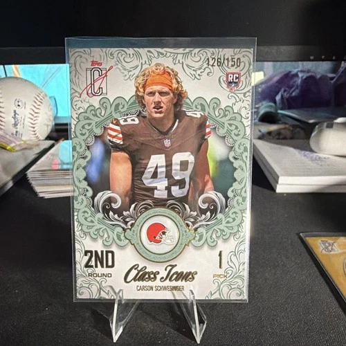 2025 Topps Signature Carson Schwesinger Base (RAW)