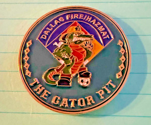 OFFICIAL FIFA DALLAS TEXAS FIRE DEPARTMENT HAZ/MAT CHALLENGE COIN