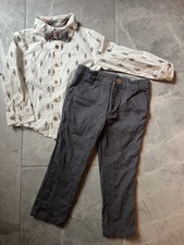 Tommy Bahama Boys 2T Christmas Set Pants Shirt Bowtie Soldier