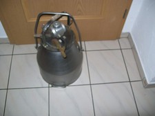 ✅ alter antiker originaler MELKEIMER Miele Milchkanne mit Pulsator #part