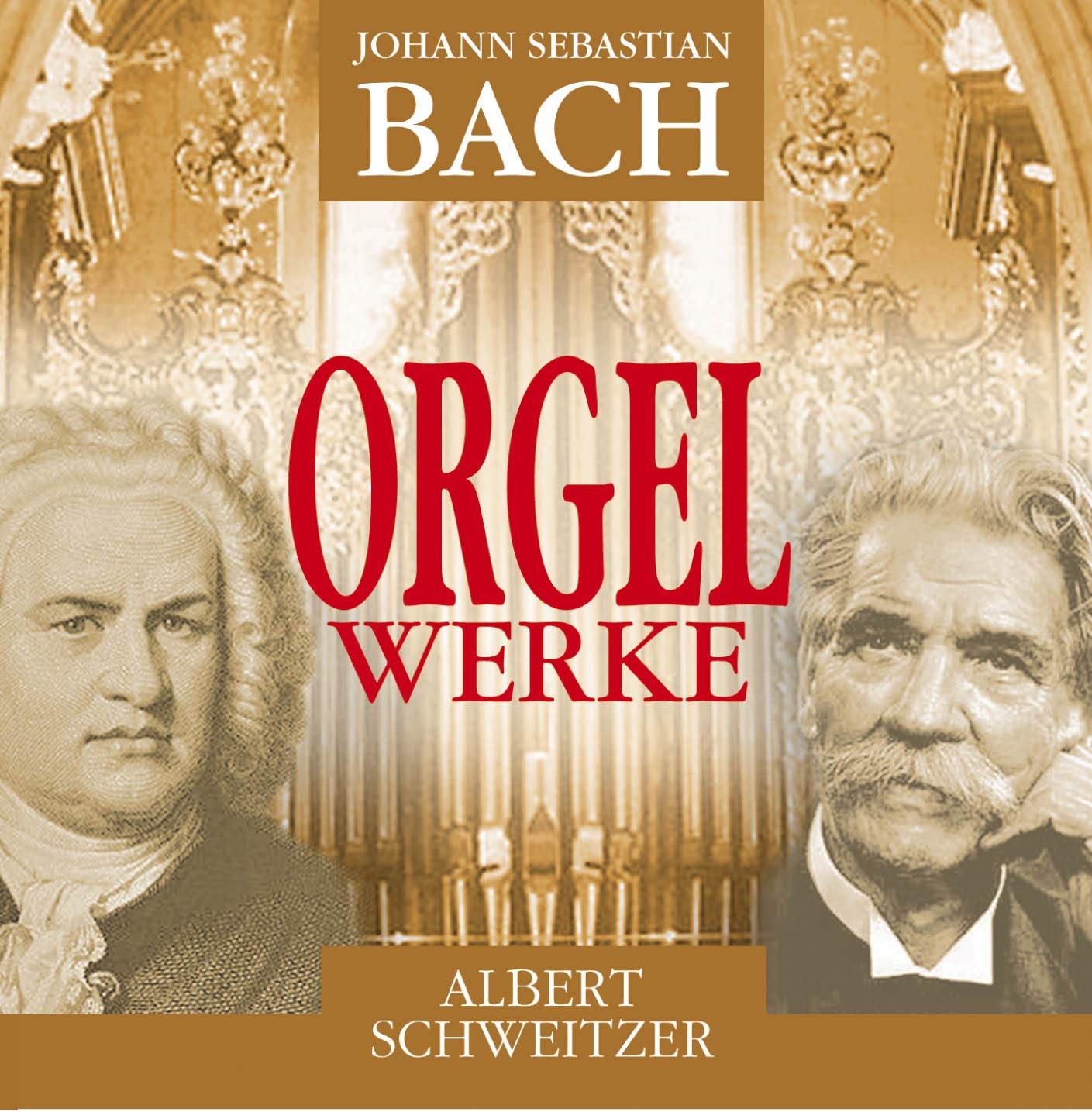 Швейцер Альберт Бах: Orgelwerke (CD)