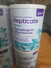 4 cans Nutricia Pepticate Formula 13.2 oz EXP SEP 2026 Hypoallergenic