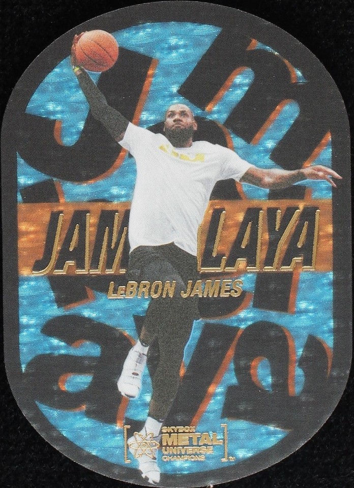 Skybox Metal Universe Champions 2021 LeBron James #20 for sale | eBay