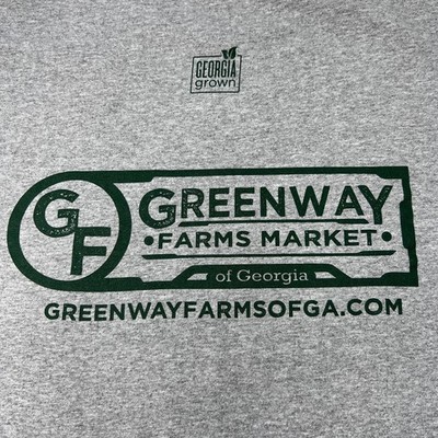 Greenway Farms Gray Tee Medium