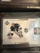 2011 Panini Limited Jonathan Quick Crease Cleaners Signatures /99 #5 Auto Kings