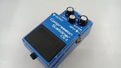 Boss CS-2 Compressor Effektpedal modifiziert