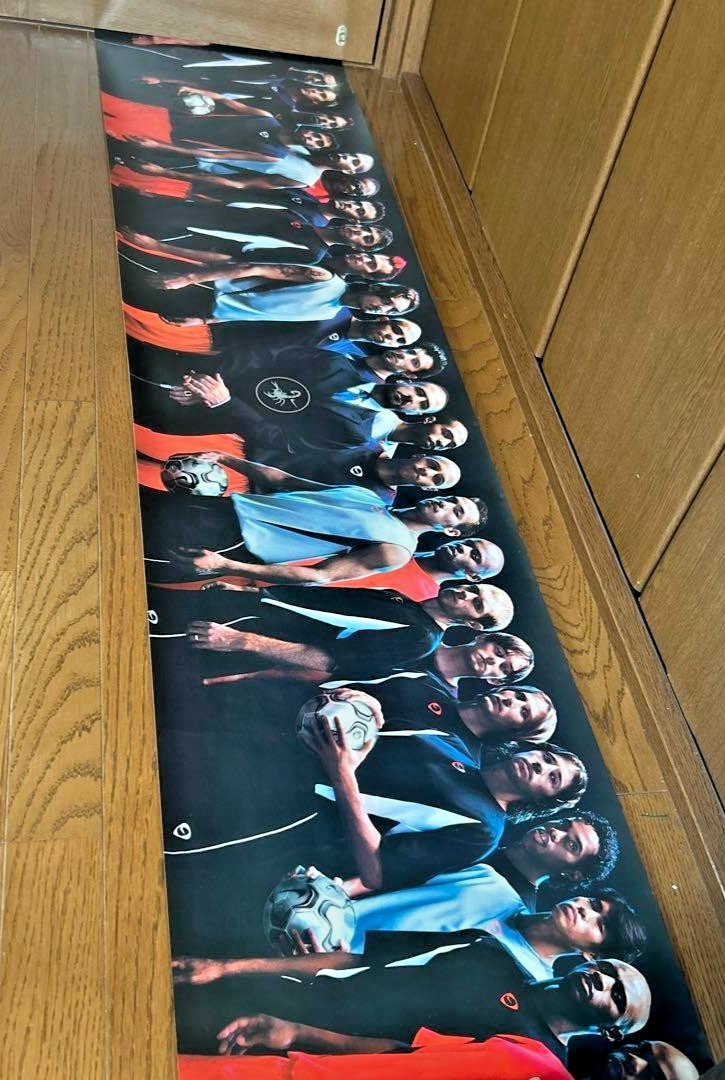 Nike Scorpion KO Cage Advert Original 2002 Football Soccer Large