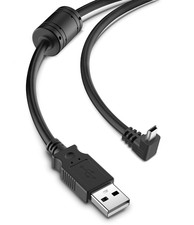 6.5FT Garmin GPS Charger Cable 90  Mini USB for Nuvi DriveSmart