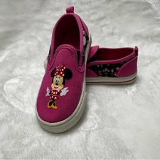 Disney Minnie Mouse Pink Sneakers for Kids - Size 9 - GREAT Condition
