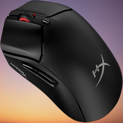 HyperX Haste 2 Wireless 61g 100Hr Dual-Mode Gaming Mouse Black