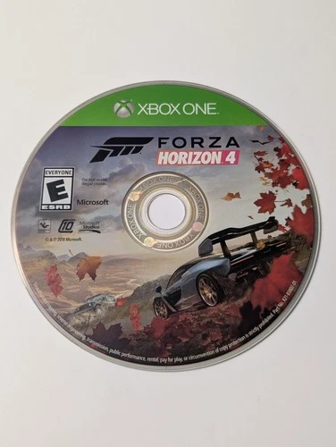 Forza Horizon 4 Xbox One Clean Disc Only!