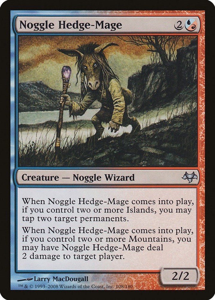 NM - Noggle Hedge-Mage [EVE - 108]