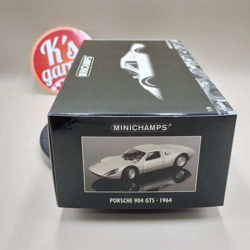 Minichamps 1/18 Porsche 904 GTS 1964 silver 180067722 diecast model - Picture 18 of 21