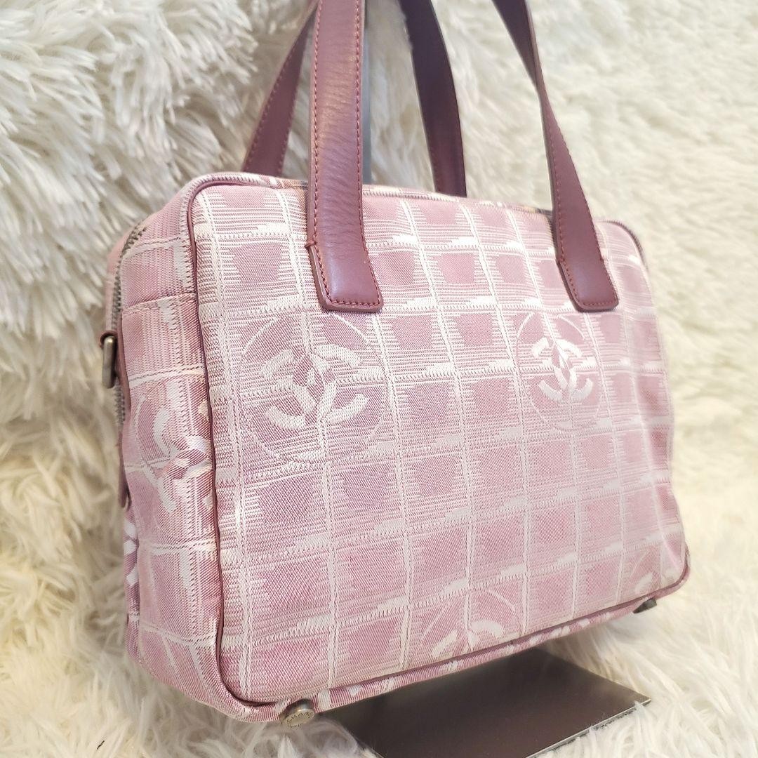 Chanel New Travel Line 2-Way Two Layer Handbag in Excellent Condition