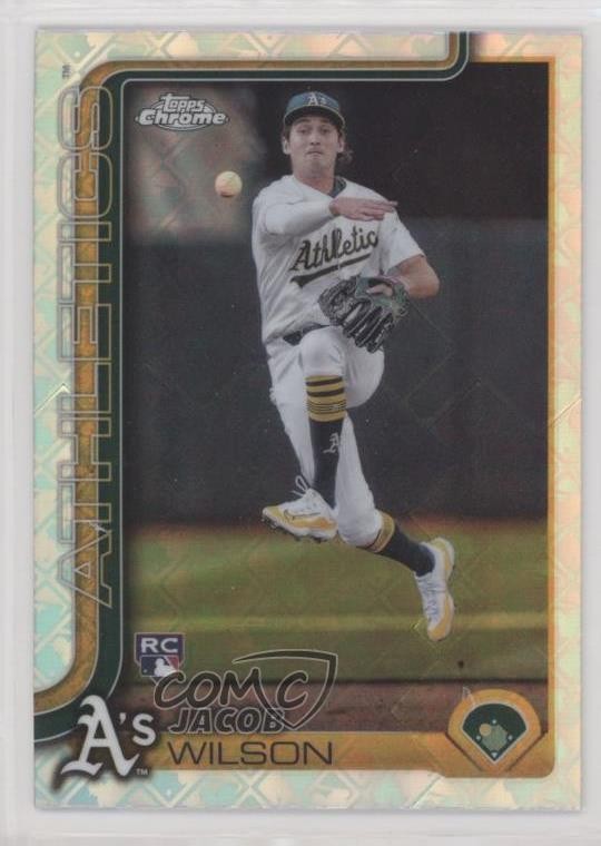 2025 Topps Chrome Logofractor Edition Jacob Wilson #96 1l96