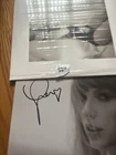 New SIGNED PHOTO Taylor Swift The Tortured Poets Dept Vinyl Manuscript Heart #4