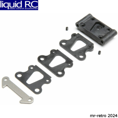 Team Losi Racing 234109 Front Pivot w/Brace & Kick Shims: All 22