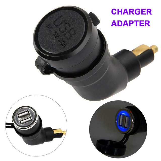 For BMW F800GS R1200GS R1200RT USB Port Charger Adapter Digital Display