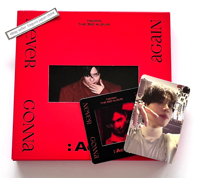 SHINee TAEMIN Never Gonna Dance Again NGDA Act 1 Suspect ver. CD +
