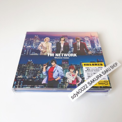 TM NETWORK CITY HUNTER Movie Angel Dust OP Whatever Comes Limited BSCD2 + BD - Picture 2 of 15