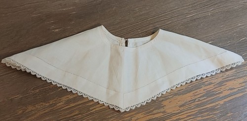 2 Detachable Collars Handmade Lace Linen Cottagecore Prairie Collar - Picture 19 of 20