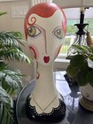 Rare unique Diana Cyzon Violet 18 Inch Display Figure Head Bust Mannequin