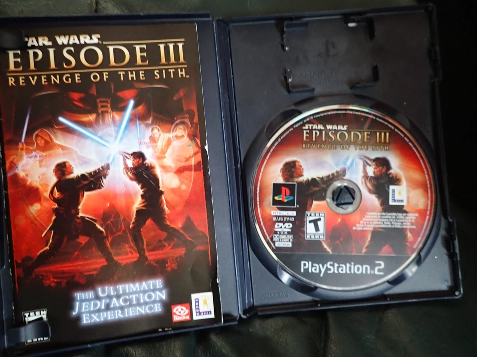 Star wars Episode III Revenge of the Sith (Sony Playstation 2 PS2) Complete - Image 3 of 3