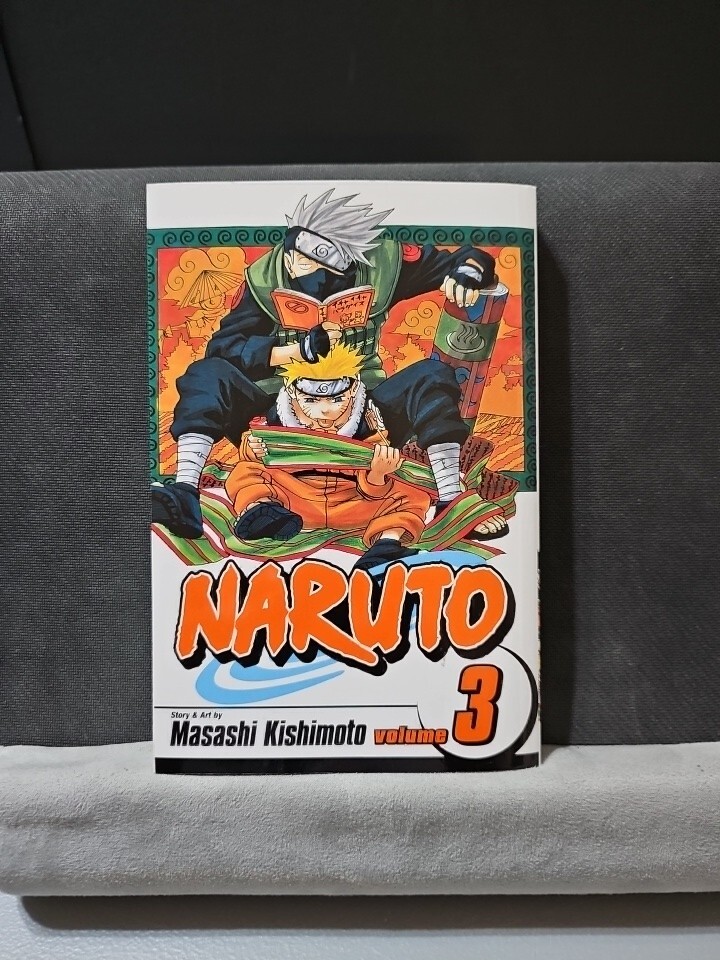 Naruto Vol. 3 Dreams by Masashi Kishimoto Paperback Shonen Jump