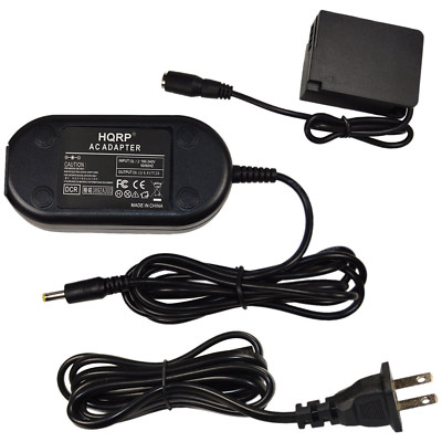 HQRP Kit AC Power Adapter & DC Coupler for Panasonic Lumix Series Digital Camera
