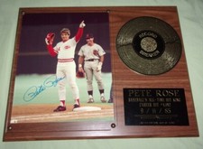 Pete Rose " Record Breaker " All Time Hit King ~ MLB Limited Edition 609 of 4192