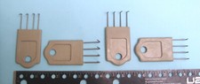 4 small plastic weight hanger 4 hooks for machine knitting