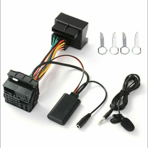 Bluetooth Aux-In Audio Kabelbaum Adapter Für Ford 5000 6000 CD Sony C214 Radio - Zdjęcie 3 z 11
