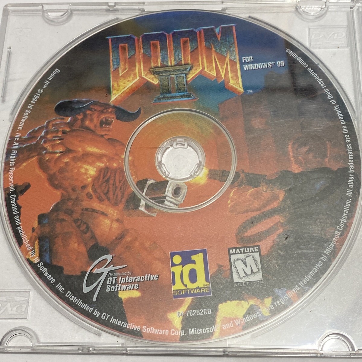 Doom II (PC 1994)CD ROM Disc Only GT Interactive 742725100763| eBay