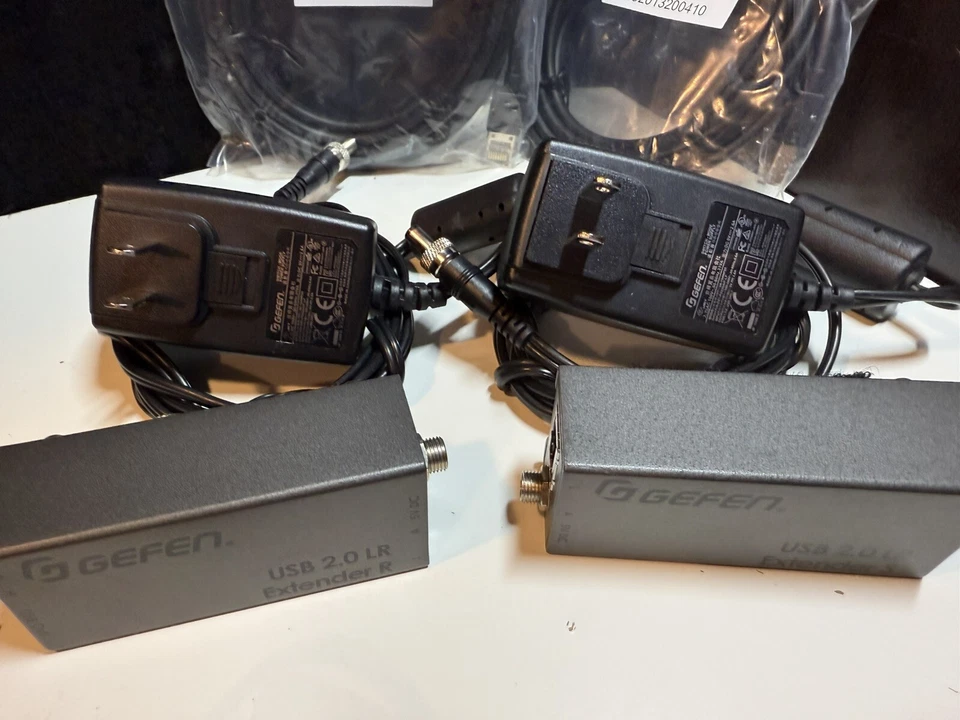 GEFEN EXT-USB2.0-LR CAT5 Extender R/S with RJ-45 Cables - Image 3 of 4