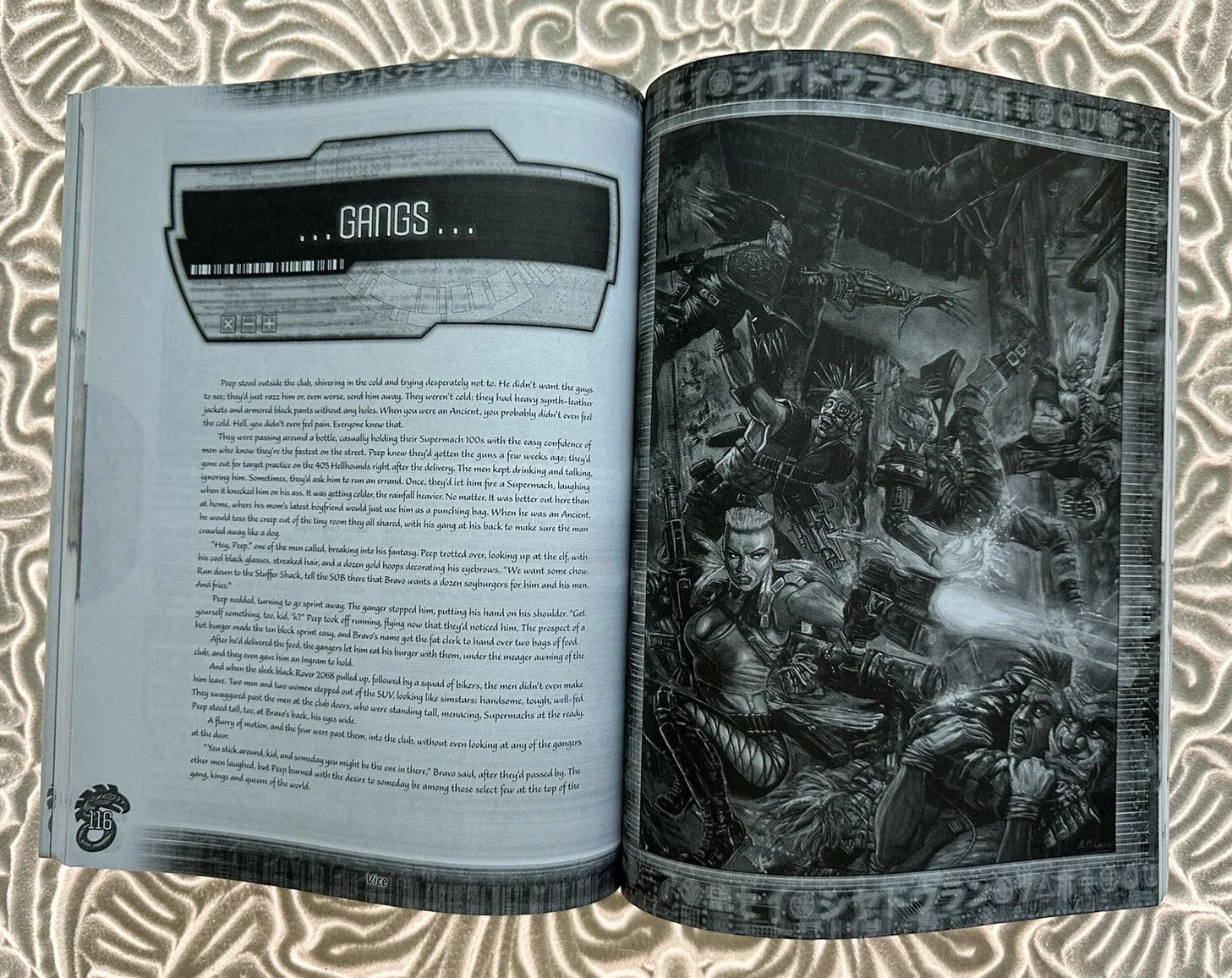 Vice Shadowrun Crime Sourcebook Catalyst 26203 Softcover 2010 NM/EUC