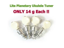 Ukulele Lite Planetary Tuning Pegs Tuner Chrome Plated Surface 128C-UW