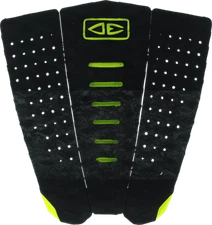 O&E Ocean & Earth Micro Grom 3 PIECE Tail Pad Black/Lime