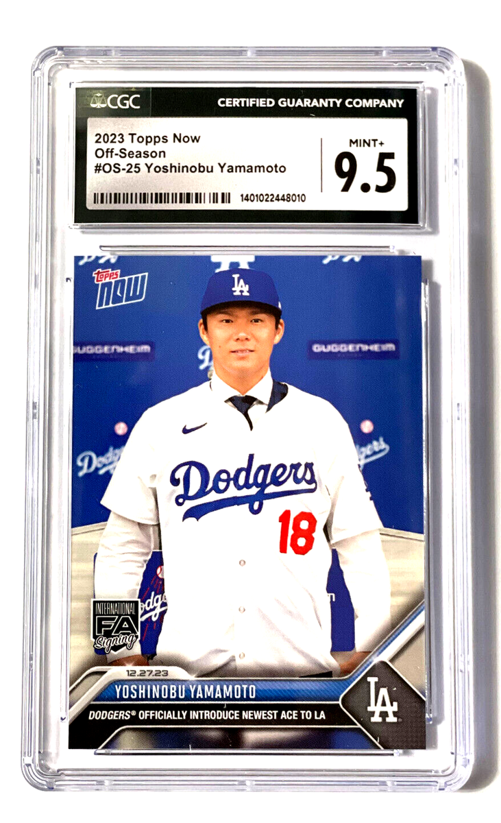 OGS NOW basic いきなりTLH 2 Amazon.com: 2023 Topps Now Baseball #OS-25 Yoshinobu