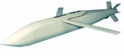 AGM-154 JSOW Raytheon Glided Bomb Mahogany Kiln Wood Model Small New
