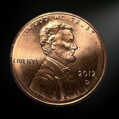 2012-D Lincoln Shield Cent BU Brilliant Uncirculated Denver Mint