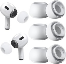 3 Pairs Replacement Ear Tips For Airpods Pro 2nd/1st With Noise Reduction Hole
