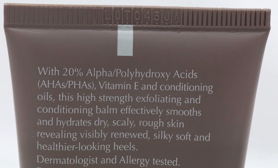 Exuviance Exfoliating & Conditioning Foot Balm NIB 1.7 oz/ 50 g Feet & Heels - Image 4 of 4