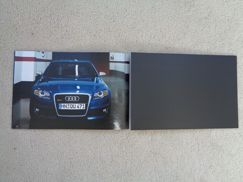 Audi RS 4 Quattro - Pricing & Specification Brochure - 2005 - Picture 10 of 12