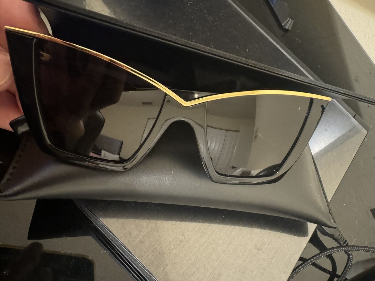 Yves Saint Laurent 54MM Cat Eye Sunglasses - preloved 23899930~ivory_0.jpg main image 3