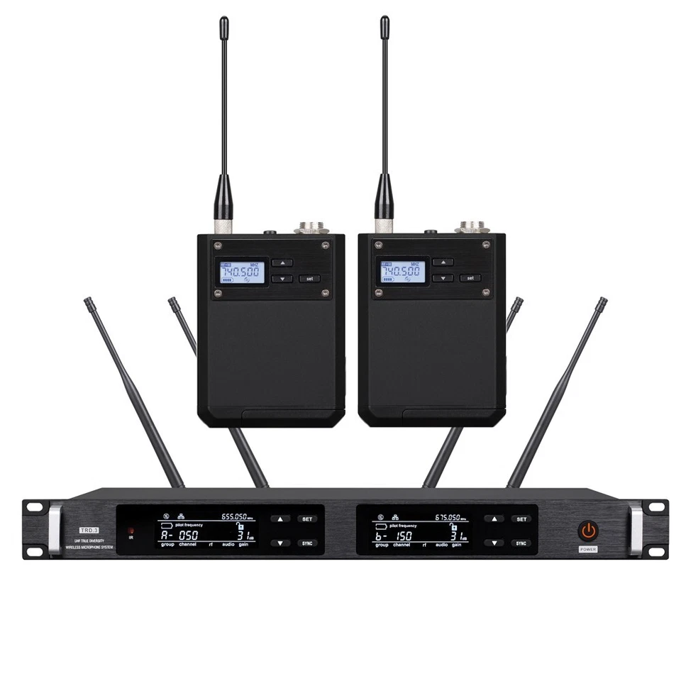 Pro UR24D Wireless UR1 BeltPack 2 Headset Microphone System UHF System - Image 4 of 4
