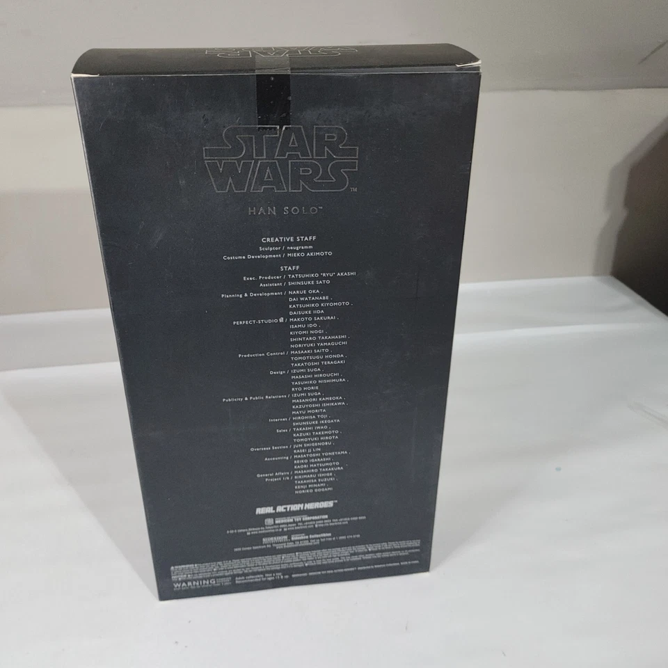 Medicom 玩具 RAH 星球大战汉·索洛·哈里森福特可动人偶真英雄 1/6 12 英寸 — 第 2/3 张图片