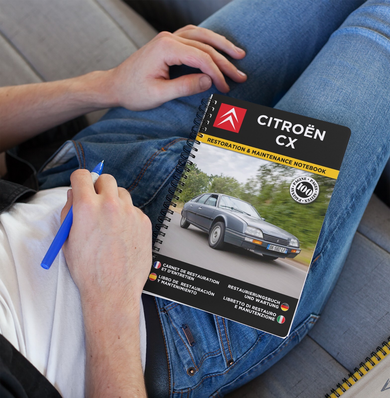 Carnet de restauration Citroën CX pour immortaliser l'histoire et la renaissance de votre icône - 2