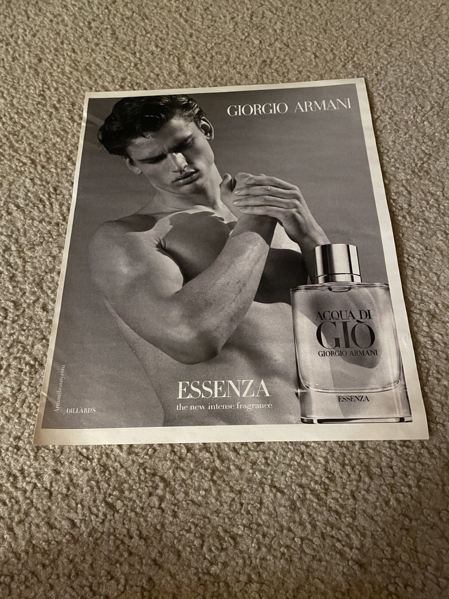 Vintage 2013 GEORGIO ARMANI ESSENZA AQUA DI GIO Fragrance Cologne