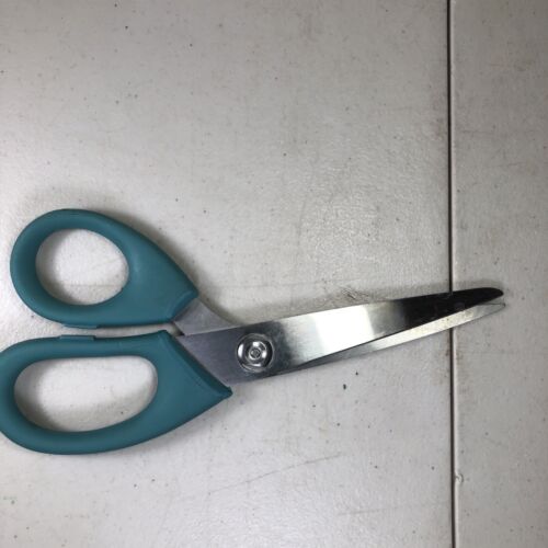 KITCHENAID Stainless Steel KITCHEN SHEARS/SCISSORS w/Comfort Grip Handles TEAL - Picture 4 of 9