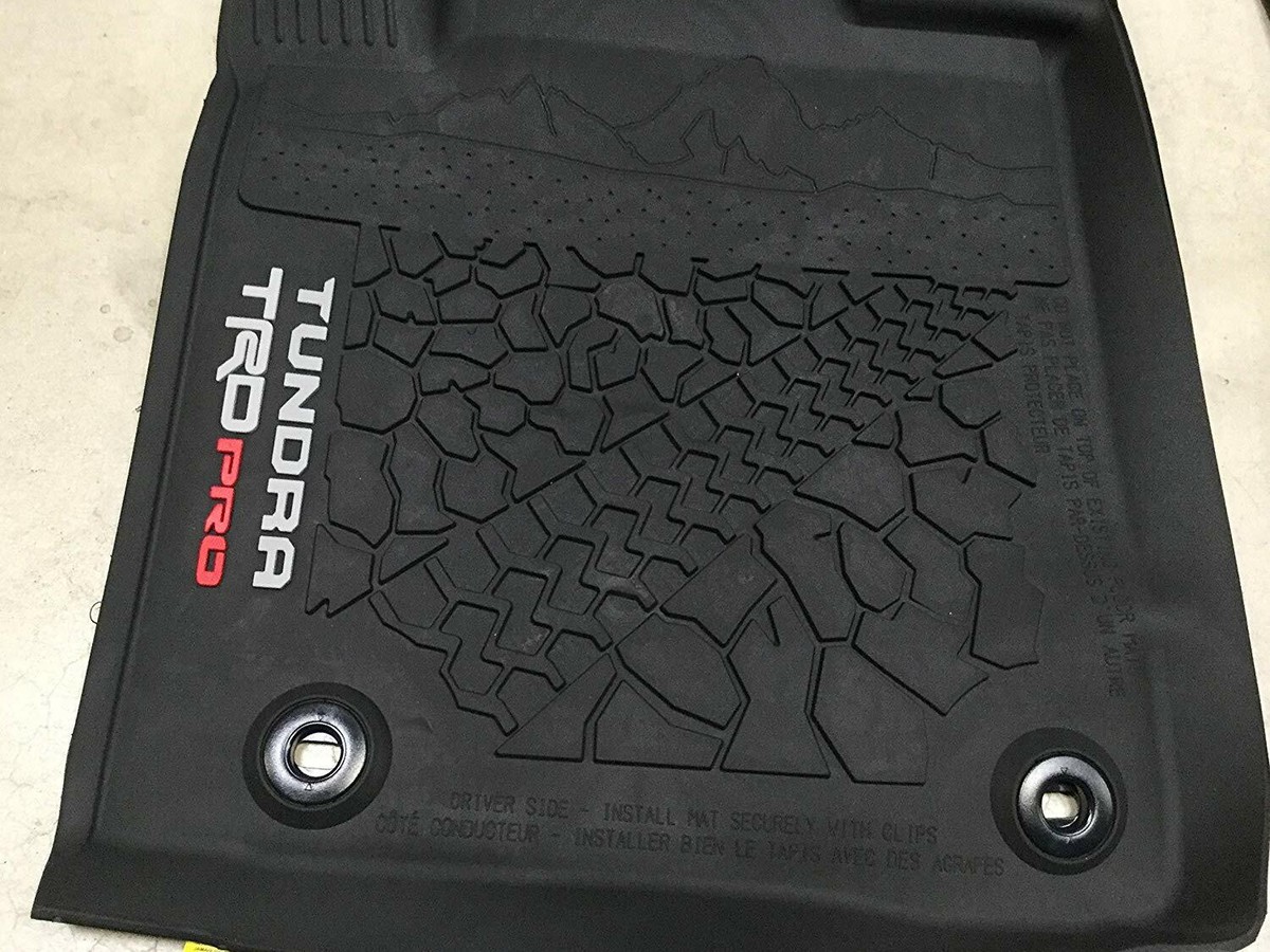 2014-2021 Toyota Tundra TRD Pro All Weather Floor Liners